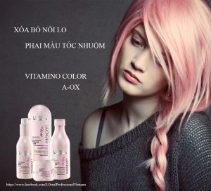 Chăm sóc mái tóc nhuộm bền màu với L'Oréal Vitamino Color