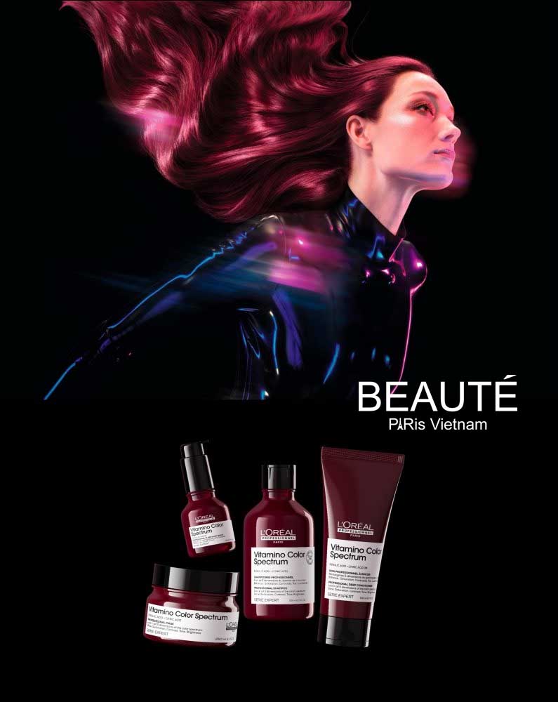 Dầu gội chăm sóc tóc nhuộm L'Oréal Vitamino Color Spectrum 300ml