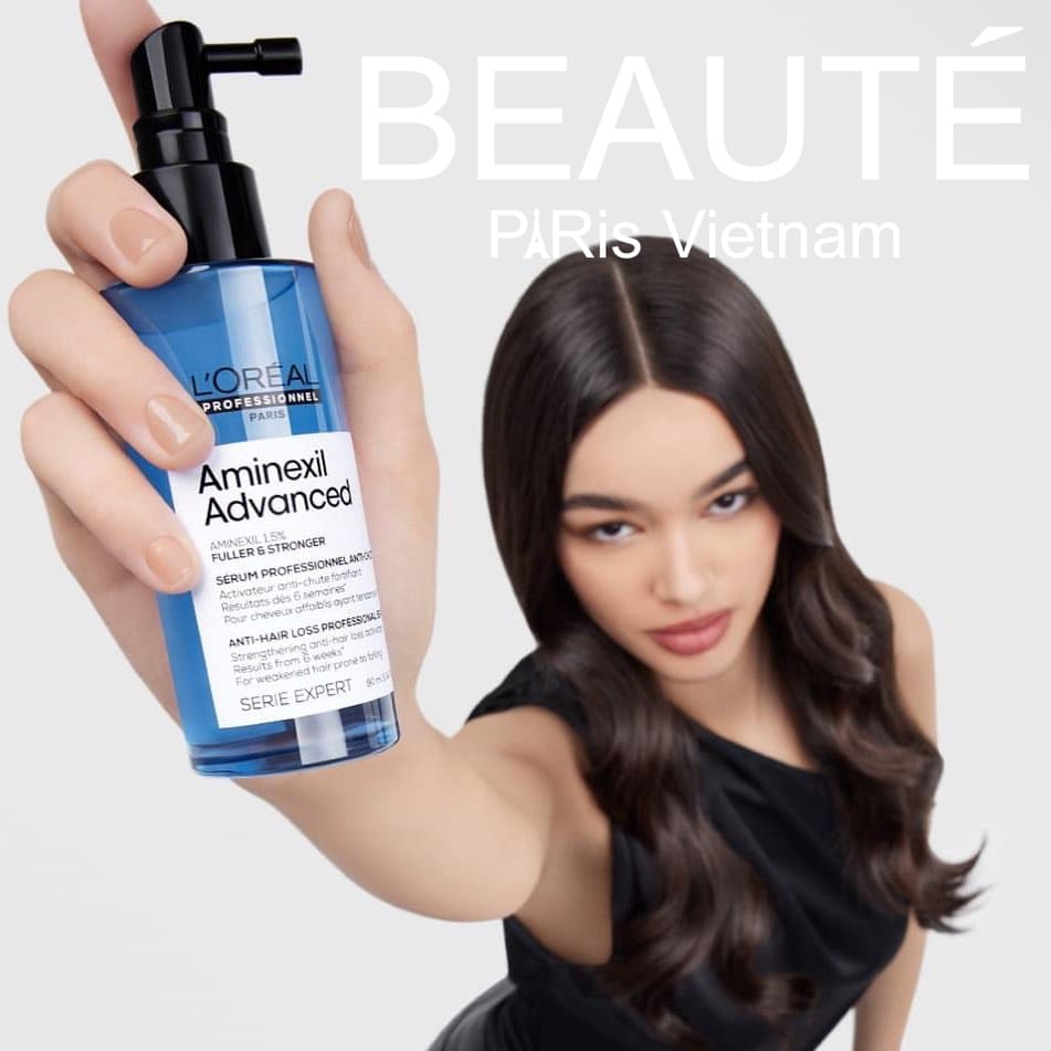 Tinh chất trị rụng tóc L'Oréal Aminexil Advanced 90ml 