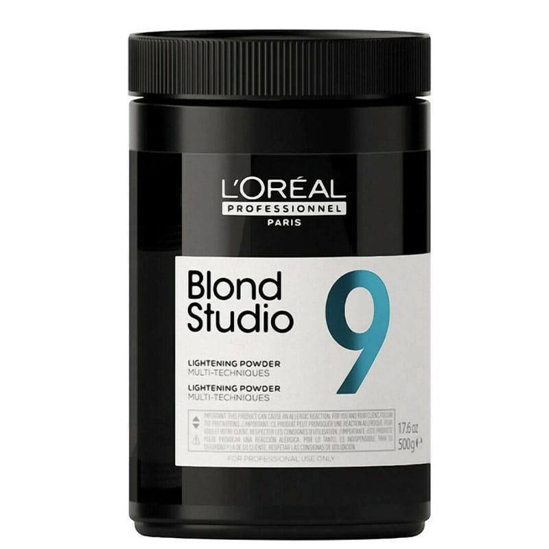 Bột nâng sáng tóc 9 cấp độ L’Oréal Blond Studio 500gr Bột nâng sáng tóc 9 cấp độ L’Oréal Blond Studio 500gr