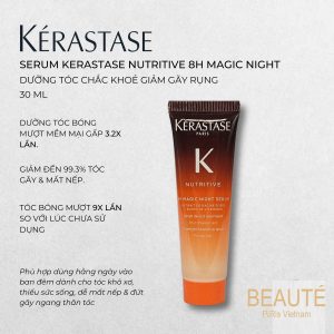 Serum dưỡng tóc ban đêm Kérastase Nutritive 8h Magic Night 30ml 