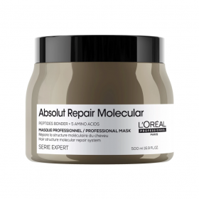 Dầu hấp siêu phục hồi tóc hư tổn cấp phân tử L’Oréal Absolut Repair Molecular 500ml