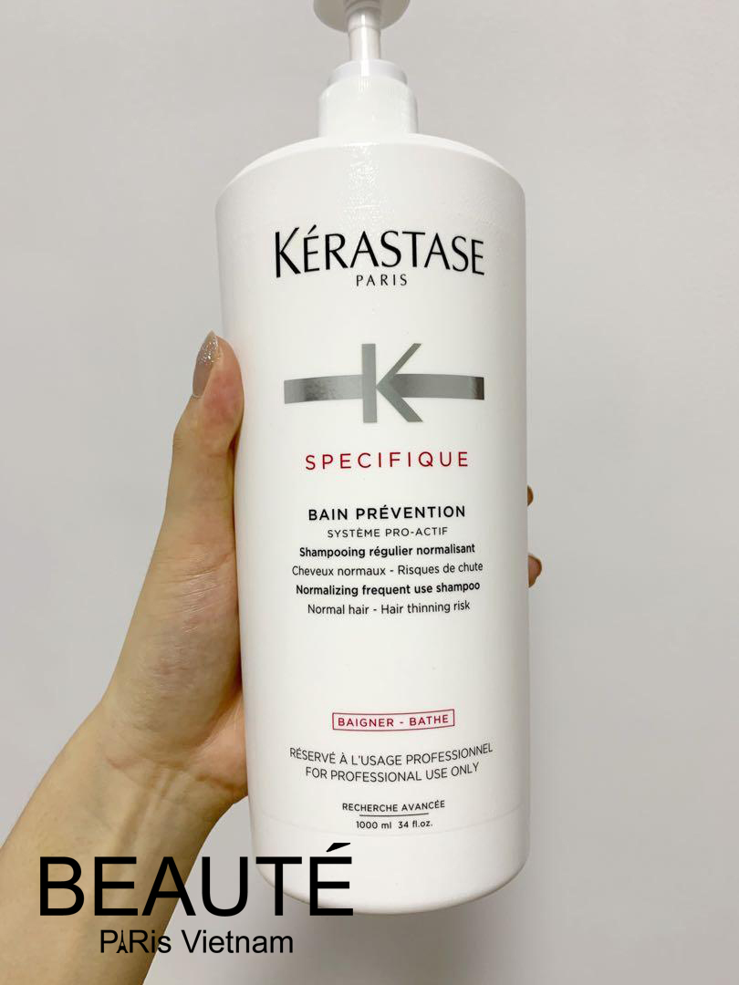 Dầu gội đặc trị rụng tóc lâu năm Kérastase Specifique Bain Prévention 1000ml 