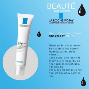 Gel dưỡng cấp ẩm mờ sẹo tái tạo da La Roche-Posay Cicaplast Gel B5 40ml 