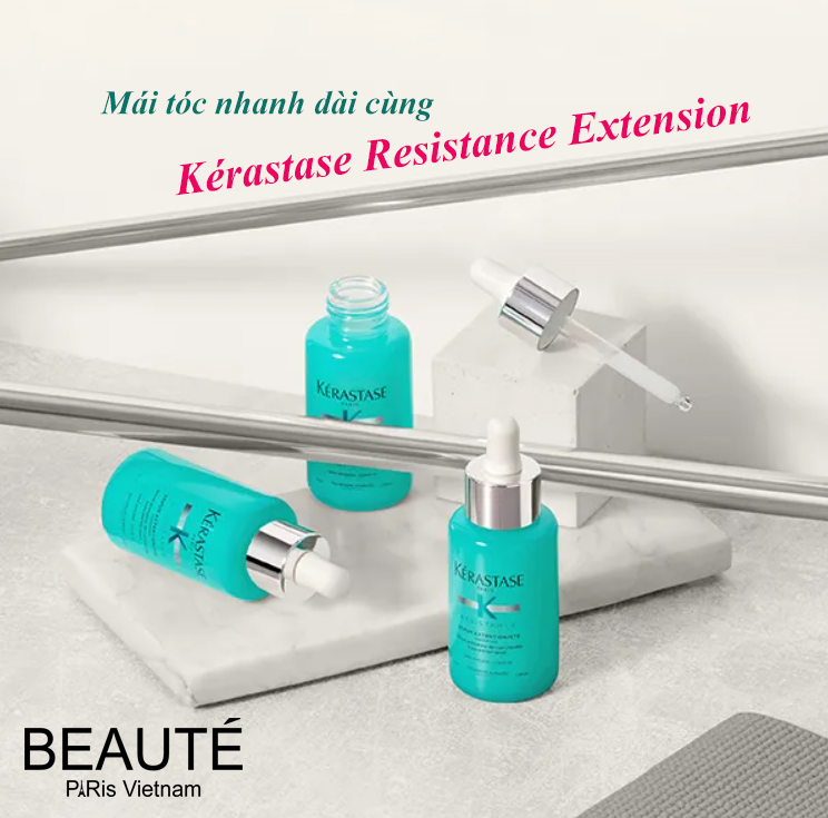 Serum dưỡng tóc và nuôi dài tóc nhanh Kérastase Resistance Extensioniste 50ml