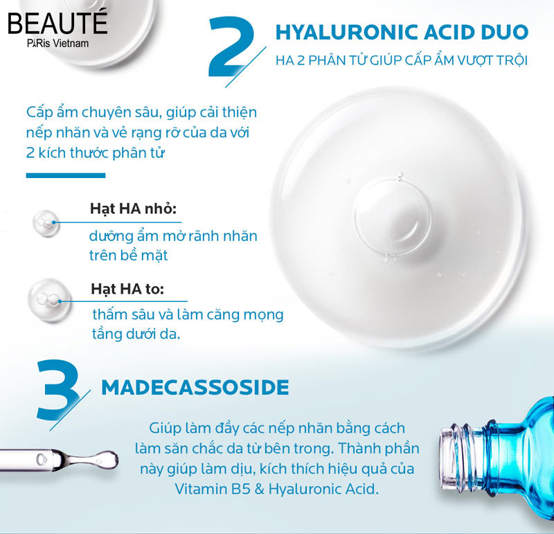 Serum giúp tái tạo và phục hồi da La Roche-Posay Hyalu B5 50ml 