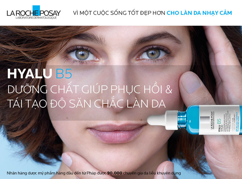 Serum giúp tái tạo và phục hồi da La Roche-Posay Hyalu B5 50ml 