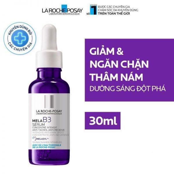 Serum giảm thâm nám dưỡng sáng da La Roche-Posay Mela B3 30ml