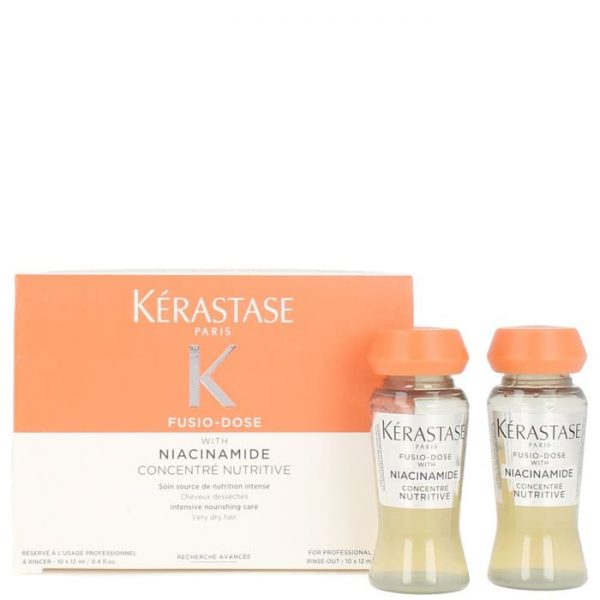 Huyết thanh phục hồi dưỡng ẩm tóc khô Kérastase Fusio Dose Concentré Nutritive 10x12ml