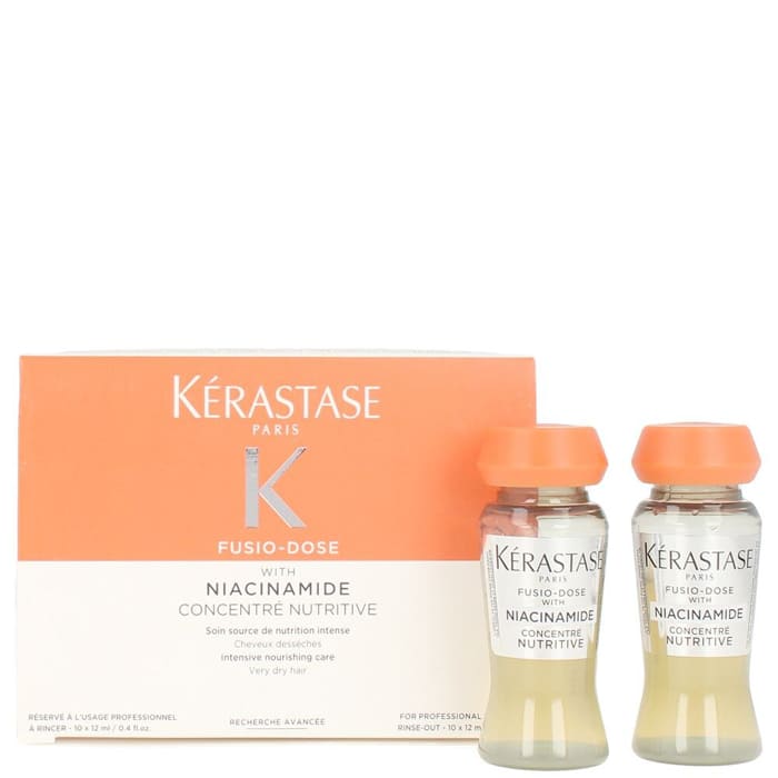 Huyết thanh phục hồi dưỡng ẩm tóc khô Kérastase Fusio Dose Concentré Nutritive 10x12ml Huyết thanh phục hồi dưỡng ẩm tóc khô Kérastase Fusio Dose Concentré Nutritive 10x12ml