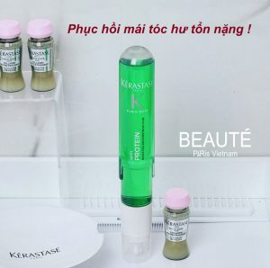 Thanh dưỡng chất phục hồi mái tóc hư tổn Kérastase Fusio Dose Booster Reconstruction 120ml