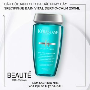 Dầu gội dành cho da đầu nhạy cảm Kérastase Specifique Bain Vital Dermo-Calm 250ml