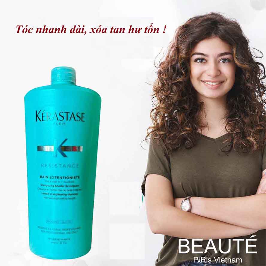 Dầu gội nuôi dưỡng và làm dài tóc Kérastase Resistance 1000ml