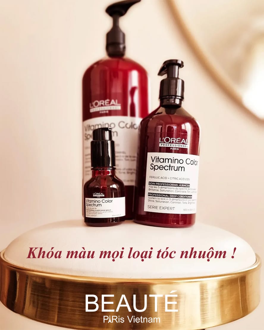 Dầu gội chăm sóc mọi tóc nhuộm L’Oréal Vitamino Color Spectrum 500ml