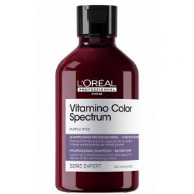 Dầu gội tím khử vàng L'Oréal Vitamino Color Spectrum 300ml