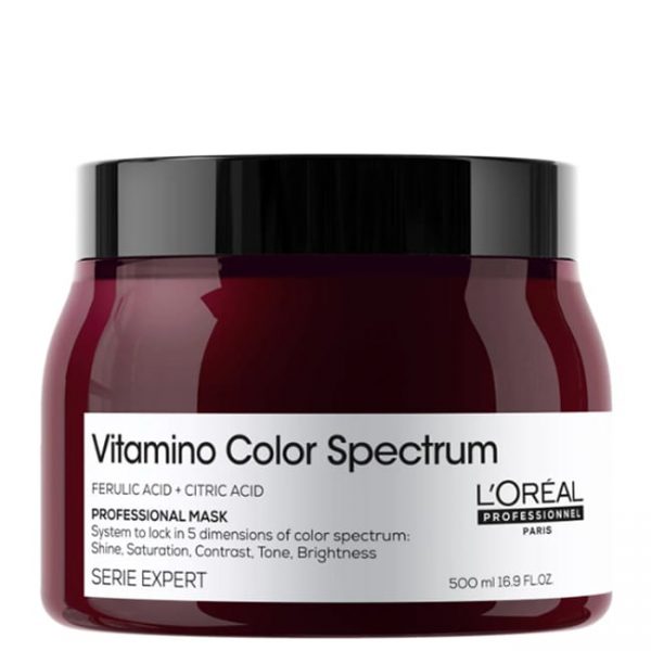 Mặt nạ chăm sóc mọi tóc nhuộm L’Oréal Vitamino Color Spectrum 500ml