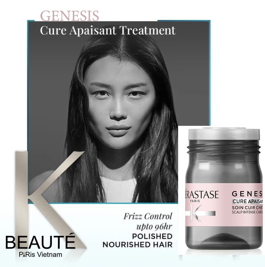 Huyết thanh chăm sóc da đầu nhạy cảm Kérastase Genesis Cure Apaisante 10x6ml