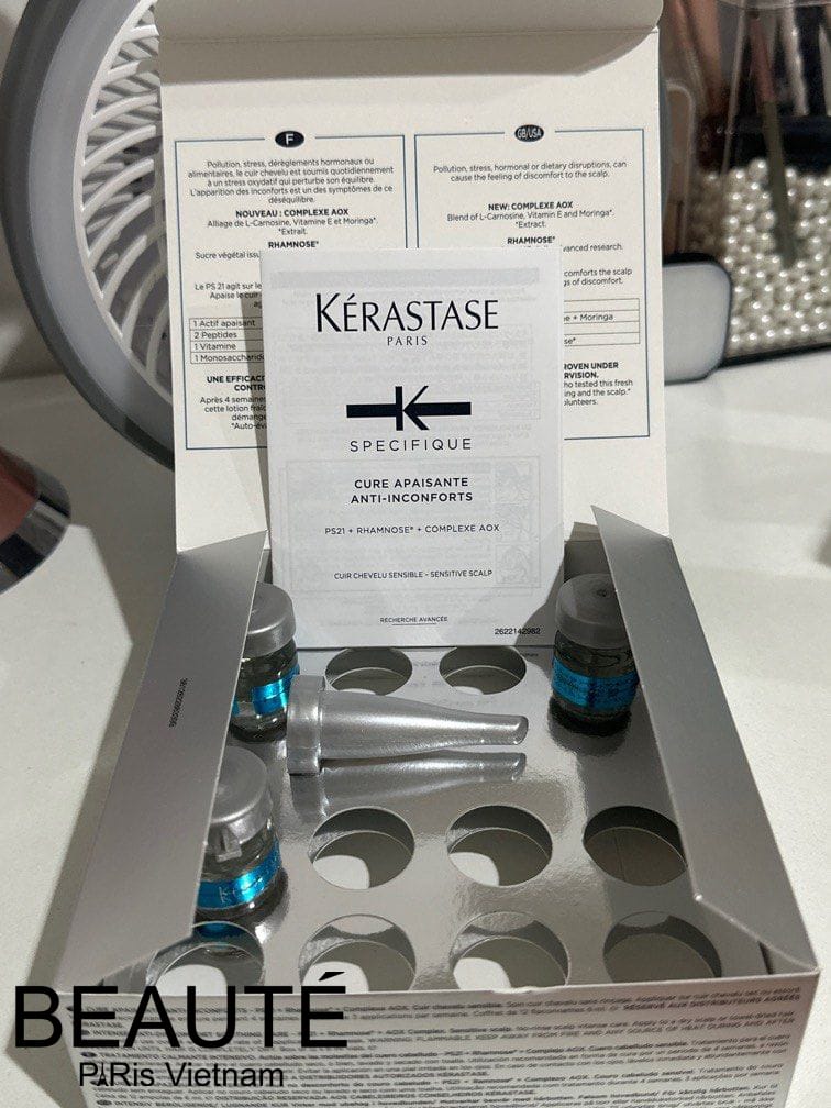 Huyết thanh chăm sóc da đầu nhạy cảm Kérastase Specifique Cure-Apaisante 12x6ml 