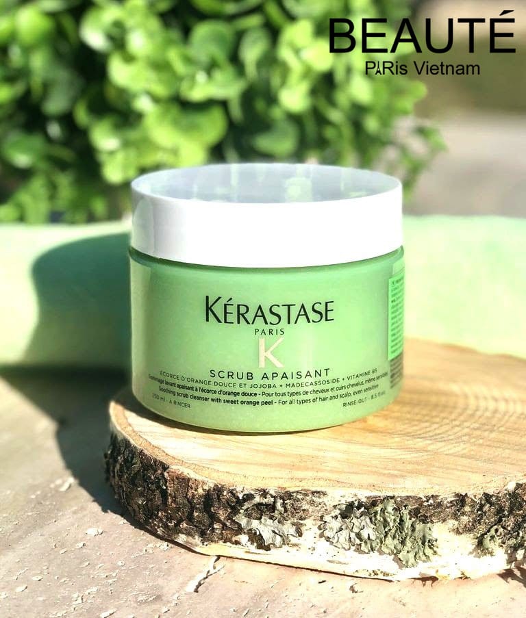 Tẩy tế bào chết mọi loại da đầu Kérastase Scrub Apaisant 250ml