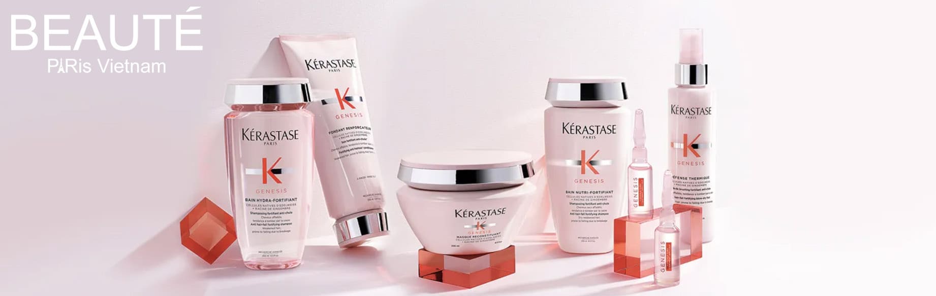 Review dầu gội xả ngăn ngừa rụng tóc Kérastase Genesis