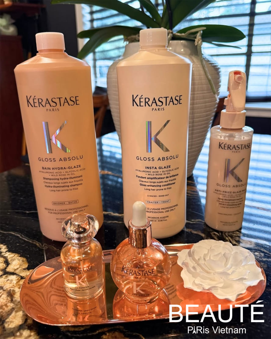 Dầu gội dành cho tóc xơ rối Kérastase Gloss Absolu 1000ml
