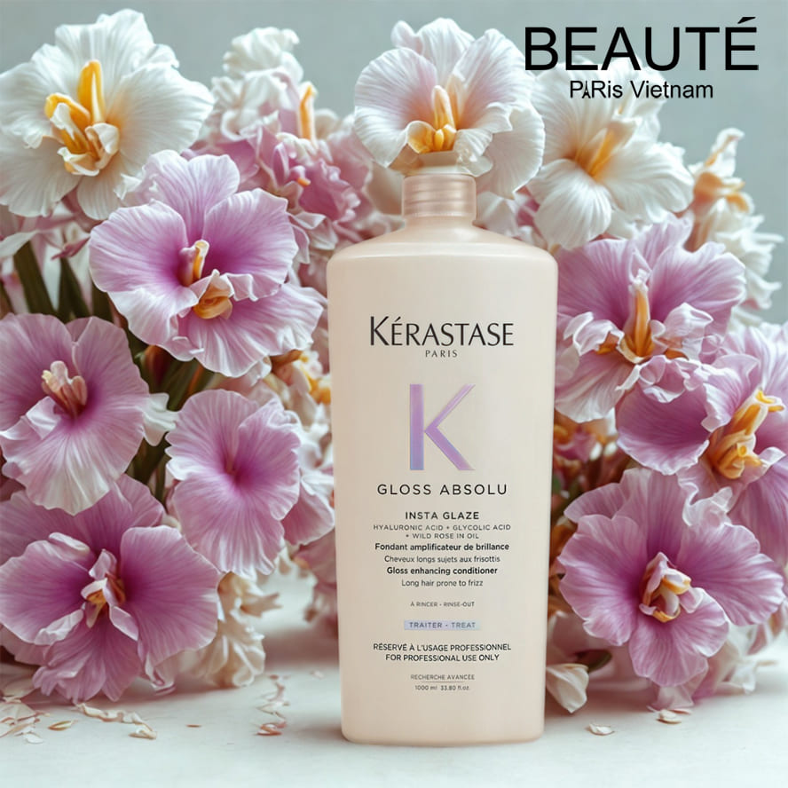 Dầu xả dành cho tóc xơ rối Kérastase Gloss Absolu 1000ml