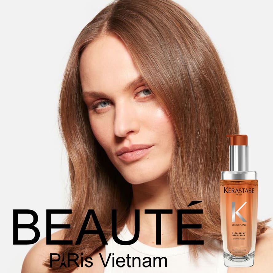 Dầu dưỡng tóc suôn mượt Kérastase Discipline Oléo-Relax 75ml
