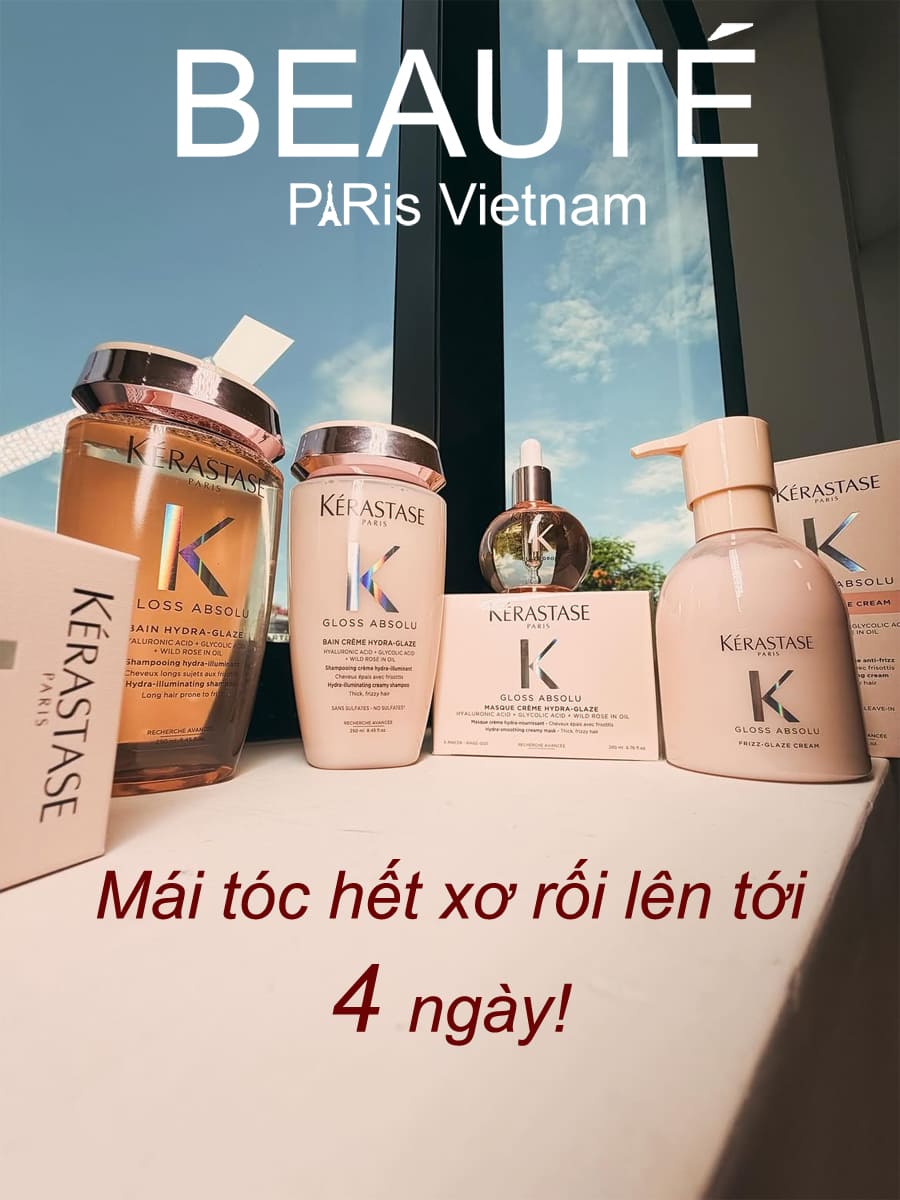 Kem dưỡng bảo vệ tóc khỏi nhiệt Kérastase Gloss Absolu 240ml