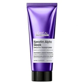 Kem dưỡng thuần chay giúp tóc suôn mượt L’Oréal Keratin Alpha Sleek 200ml