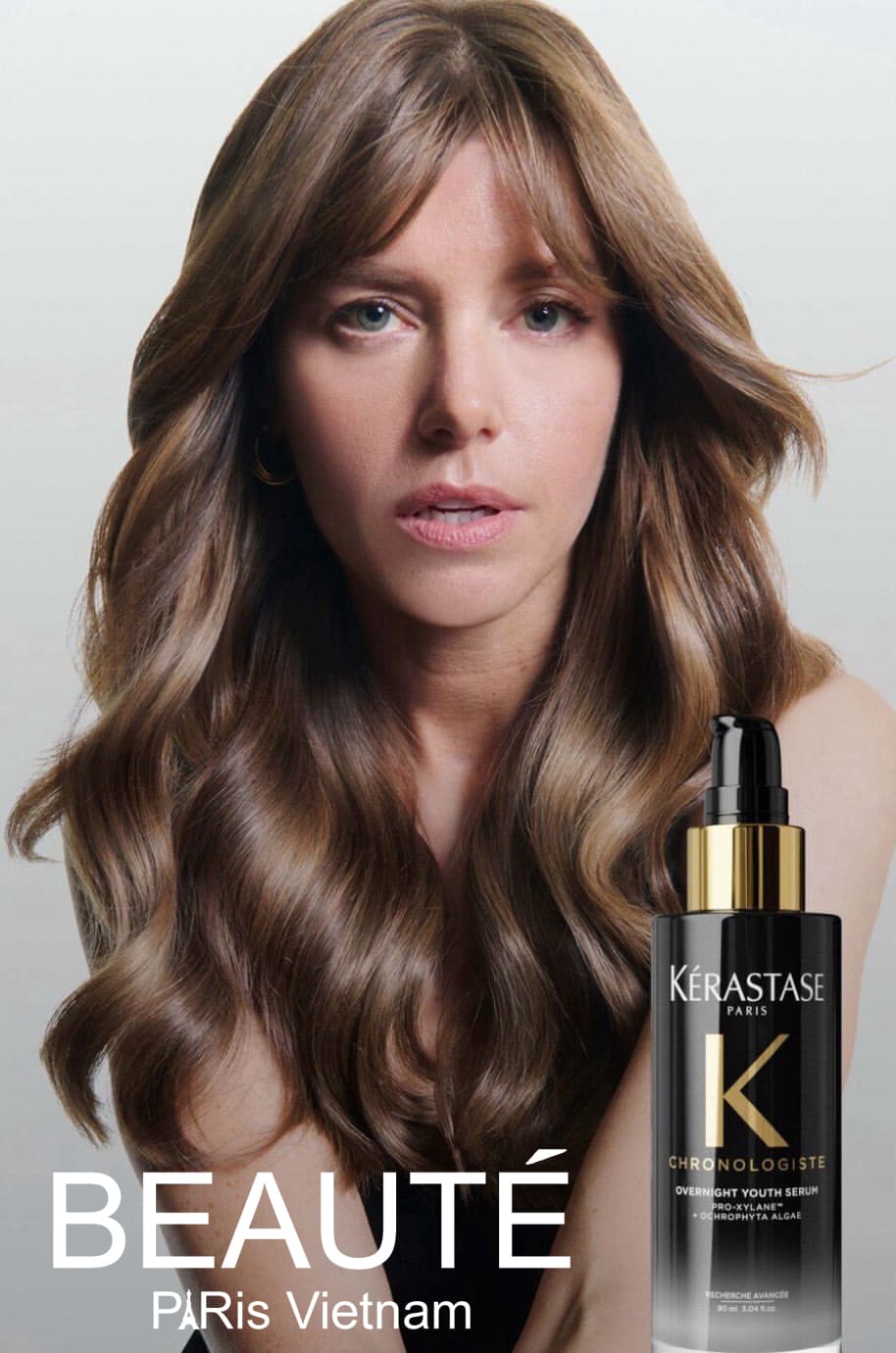 Serum trẻ hóa tóc ban đêm Kérastase Chronologiste Overnight Youth Serum 90ml